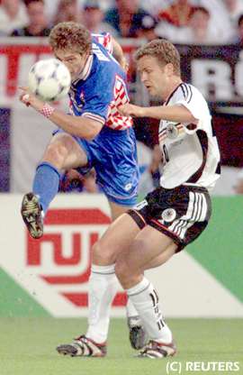 Slaven Bilic (left)